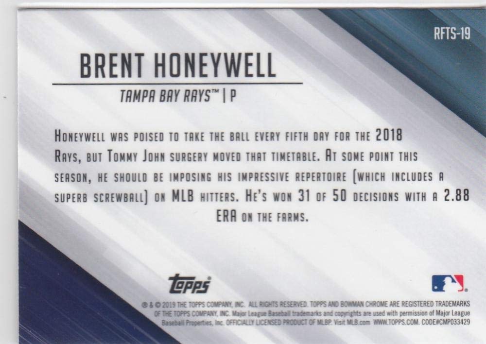 2019 Bowman Mega Box Refractors Baseball Card I3903