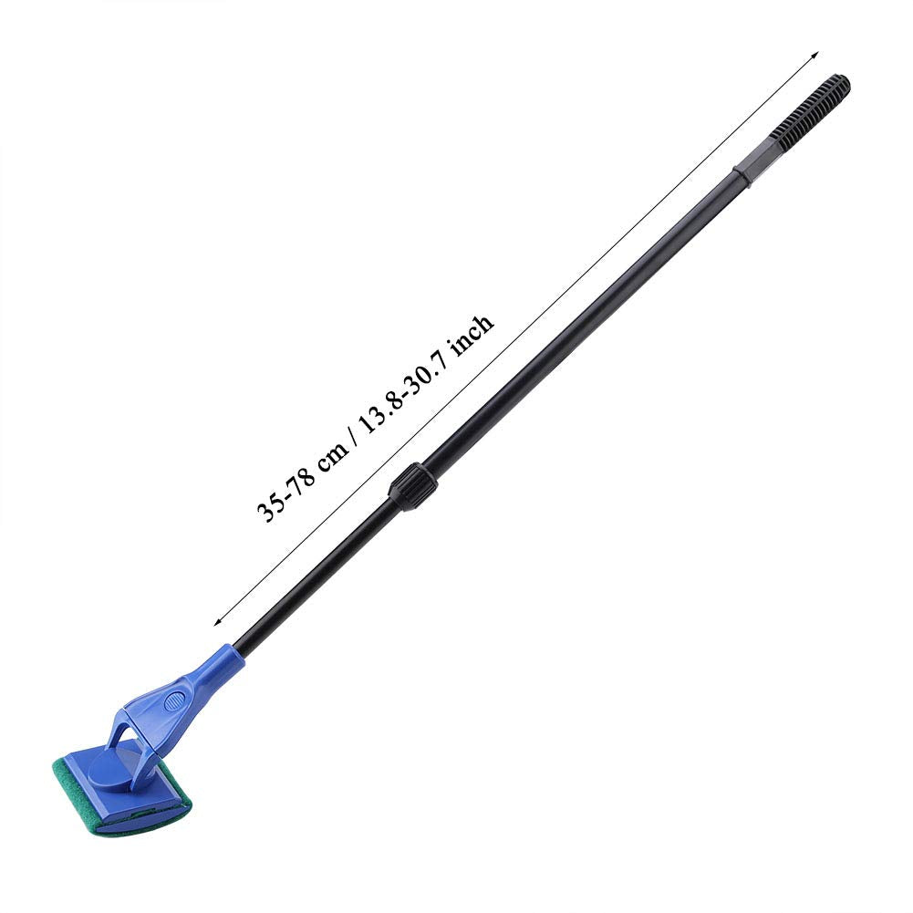Aquarium Cleaning Kit 5 in 1 Retractable Stainless Steel Scraper A561683