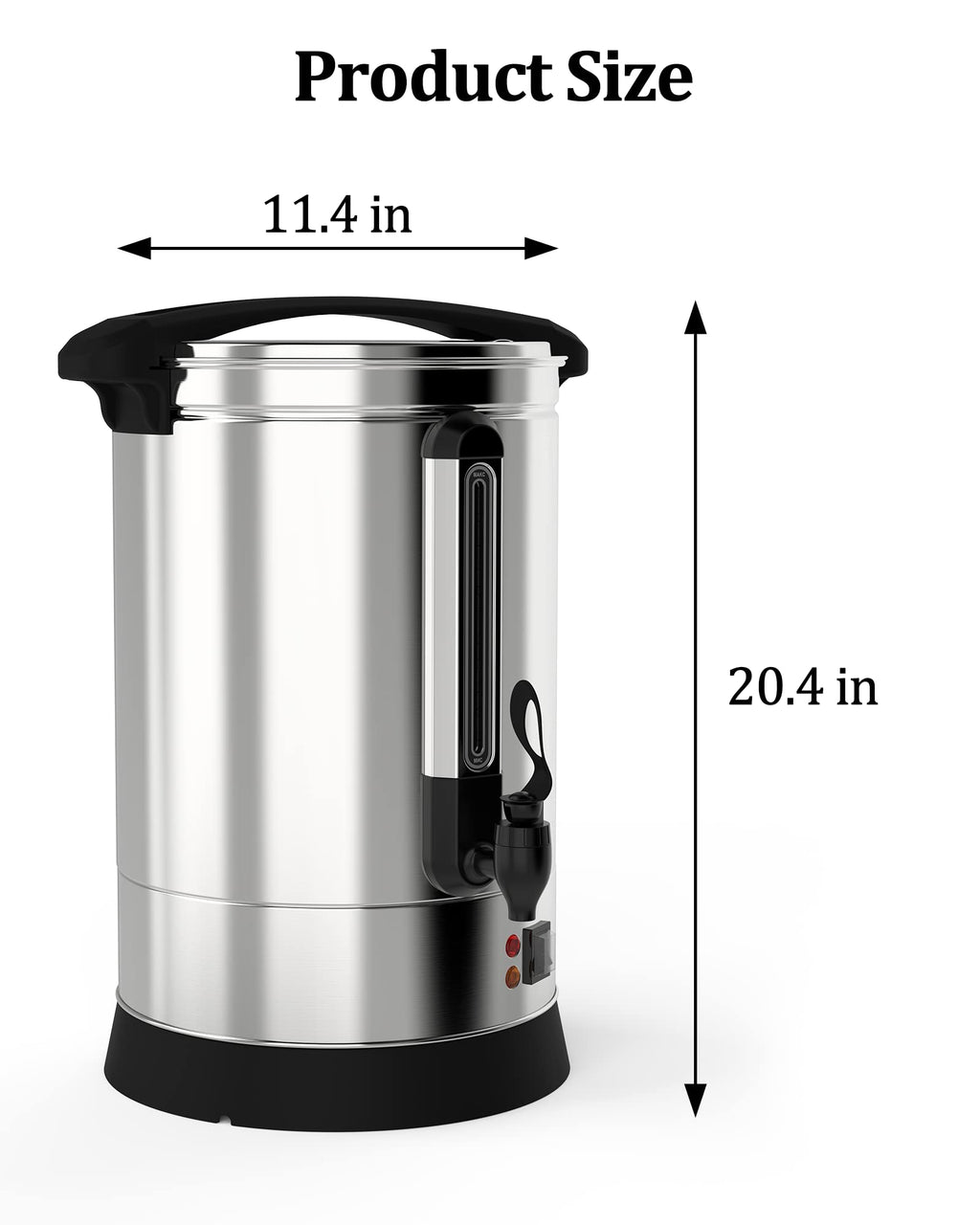 100 Cup Stainless Steel Electric Coffee Urn E237956