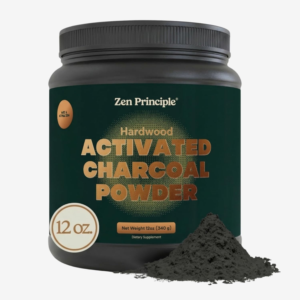 Activated Charcoal Powder 12 oz O878317