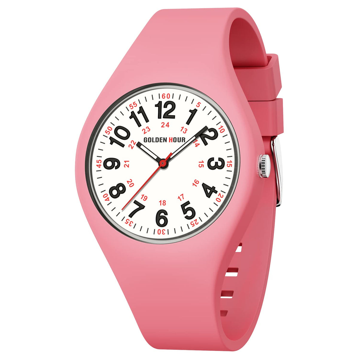 Waterproof Analog Unisex Watches Silicone Strap W359