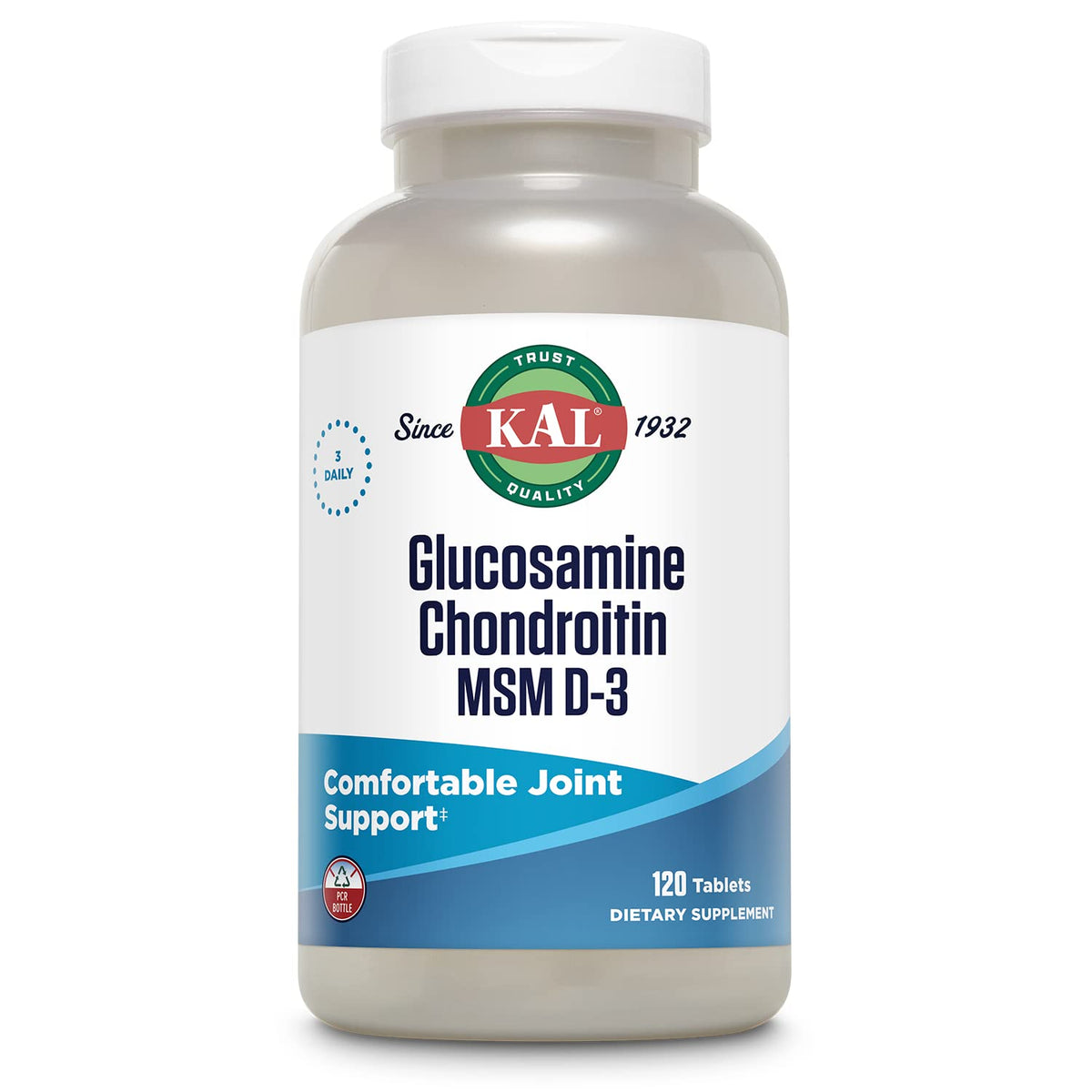 Glucosamine Chondroitin MSM D3 120 Tablets D83691