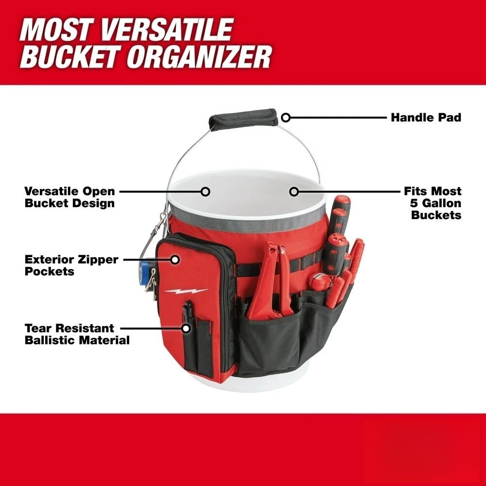 10-Inch Open Bucket Tool Bag K906920