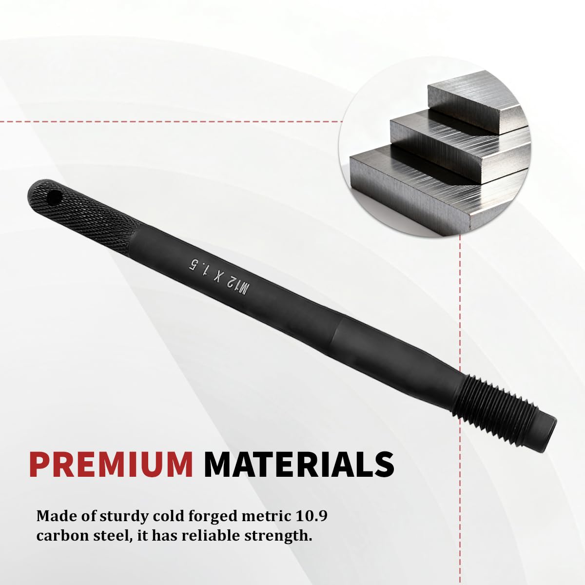 M12 x 1.5 Steel Wheel Alignment Pin I726385