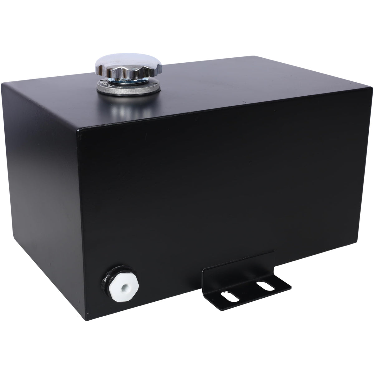 5 Gallon Hydraulic Fluid Reservoir Tank 14 Gauge Steel Black M815836