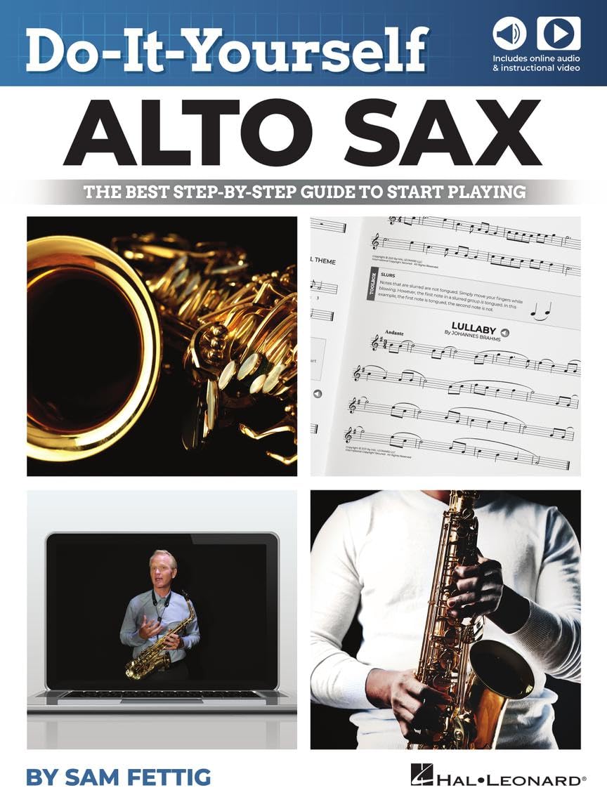 Alto Sax Beginner Guide with Online Audio and Video X620
