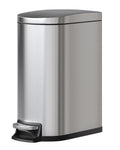50 L Stainless Steel Kitchen Trash Can with Lid P9241