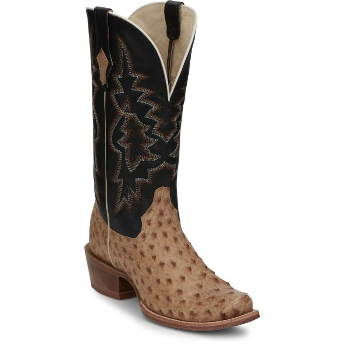 Full Quill Ostrich Leather Western Boots X114