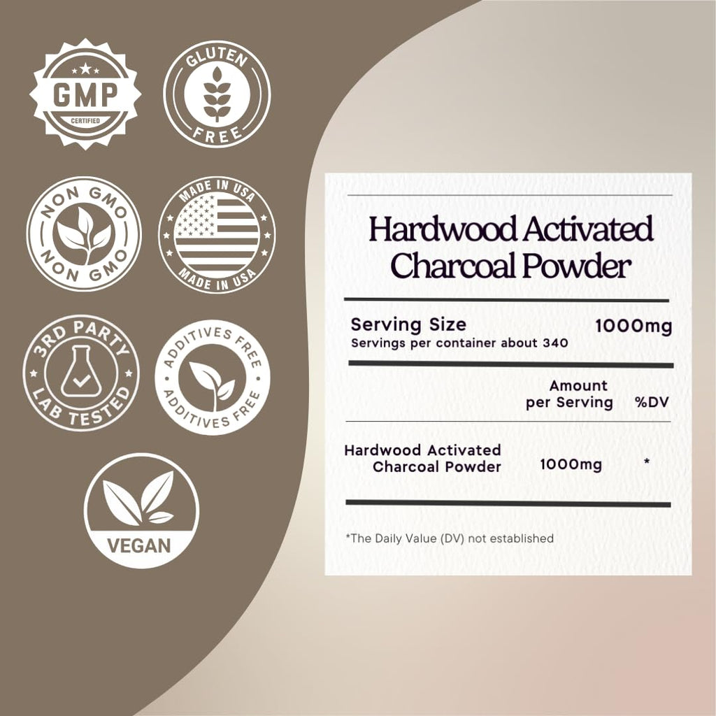 Activated Charcoal Powder 12 oz O878317