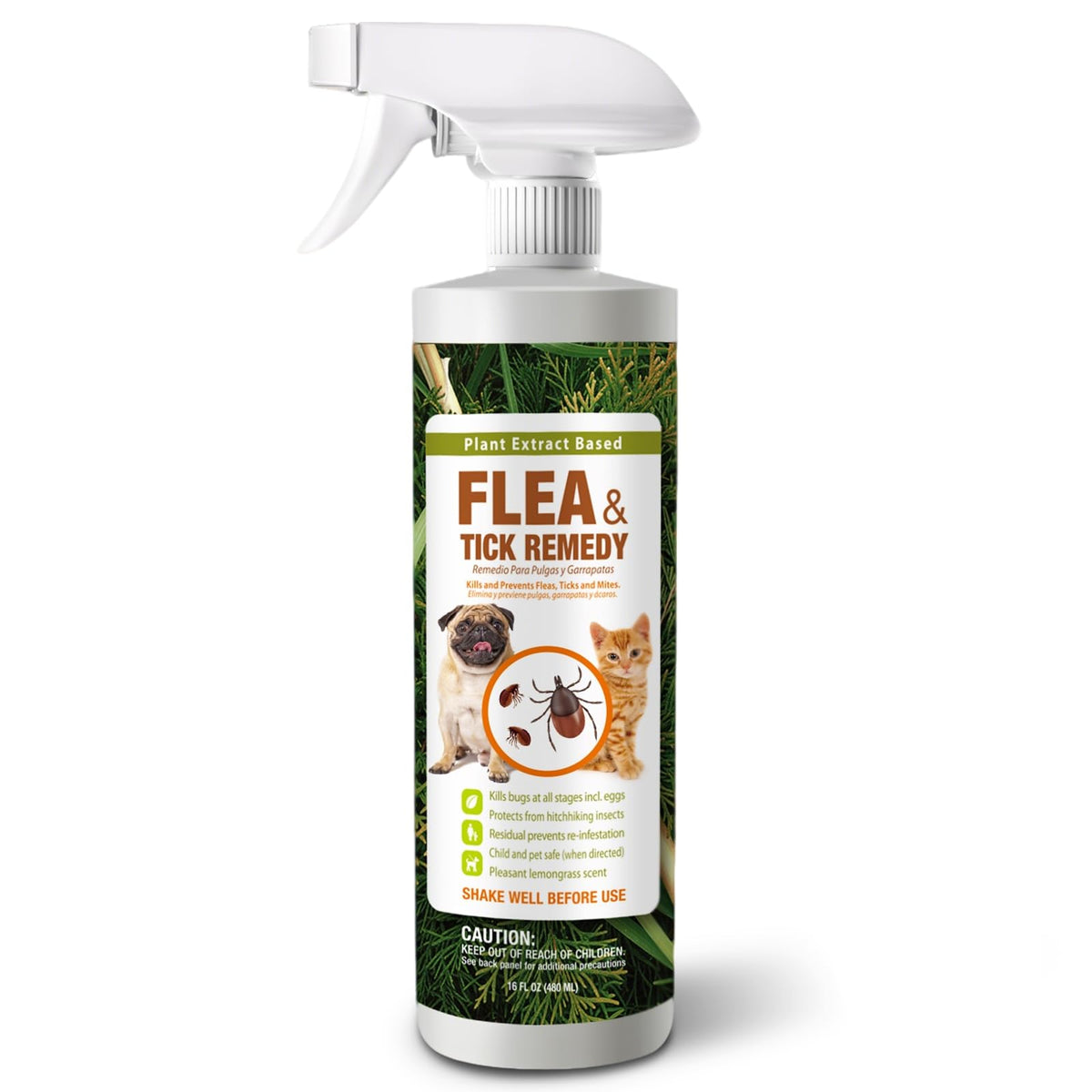 Flea & Tick Removal Spray 16oz T70651