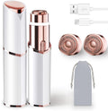 Rechargeable Facial Hair Remover with 2 Replacement Heads C641