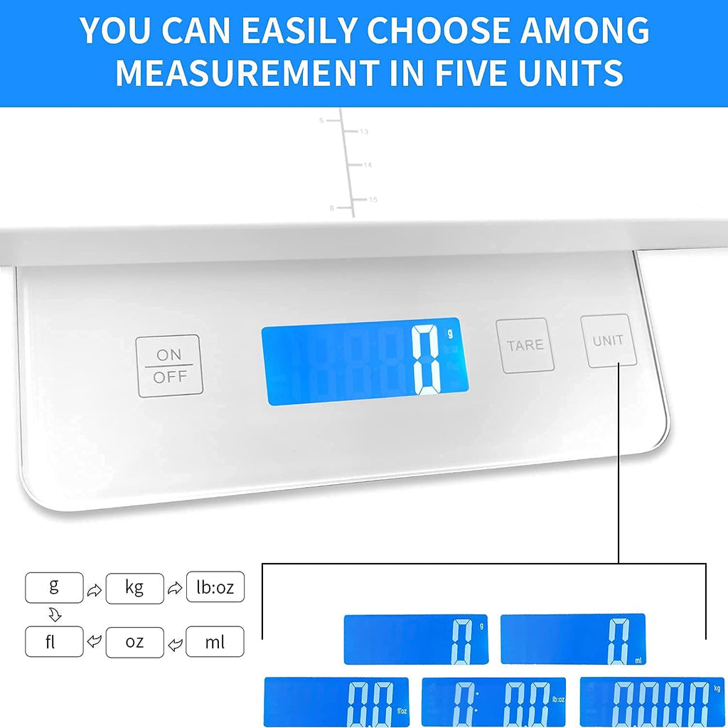 Digital Pet Scale for Small Animal, 1g Precision E6979