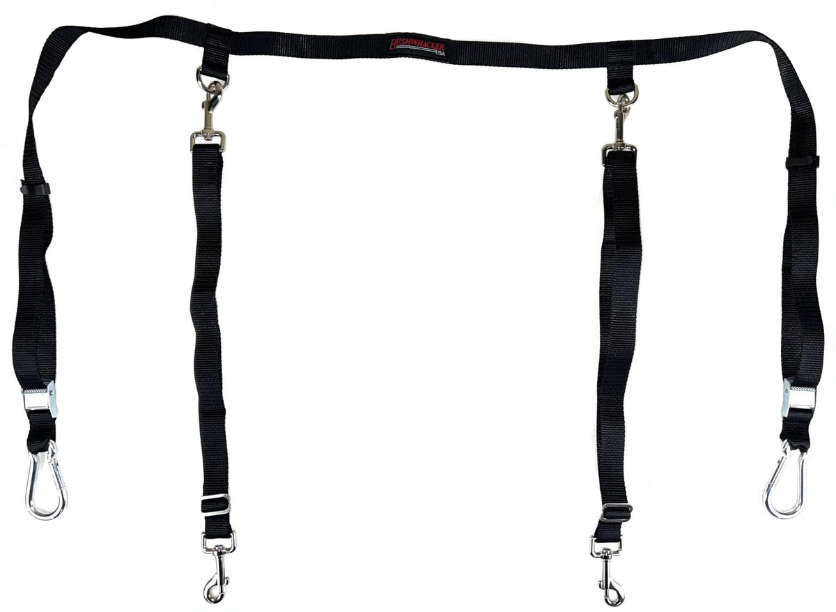 Dog Truck Bed Cross Tether with Dual Restraint System S1163