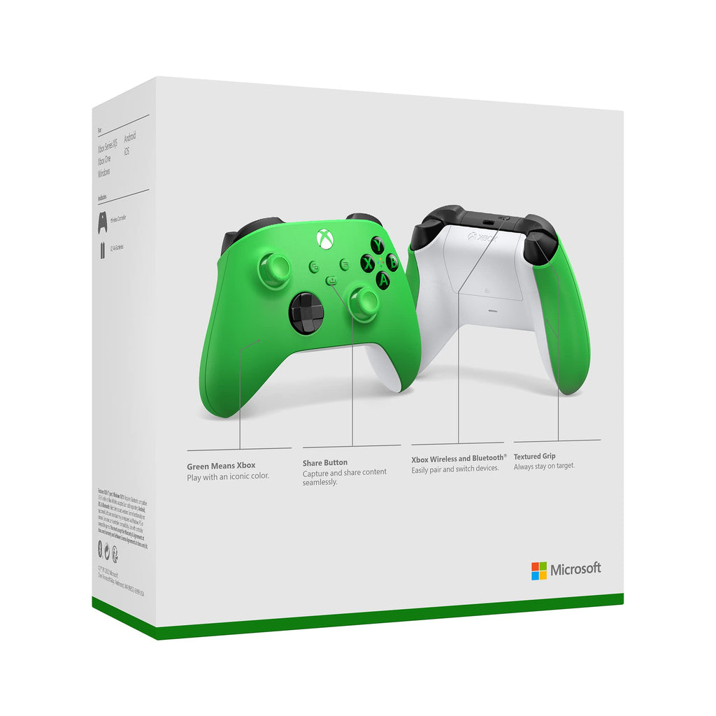 Xbox Wireless Controller Velocity Green P415514