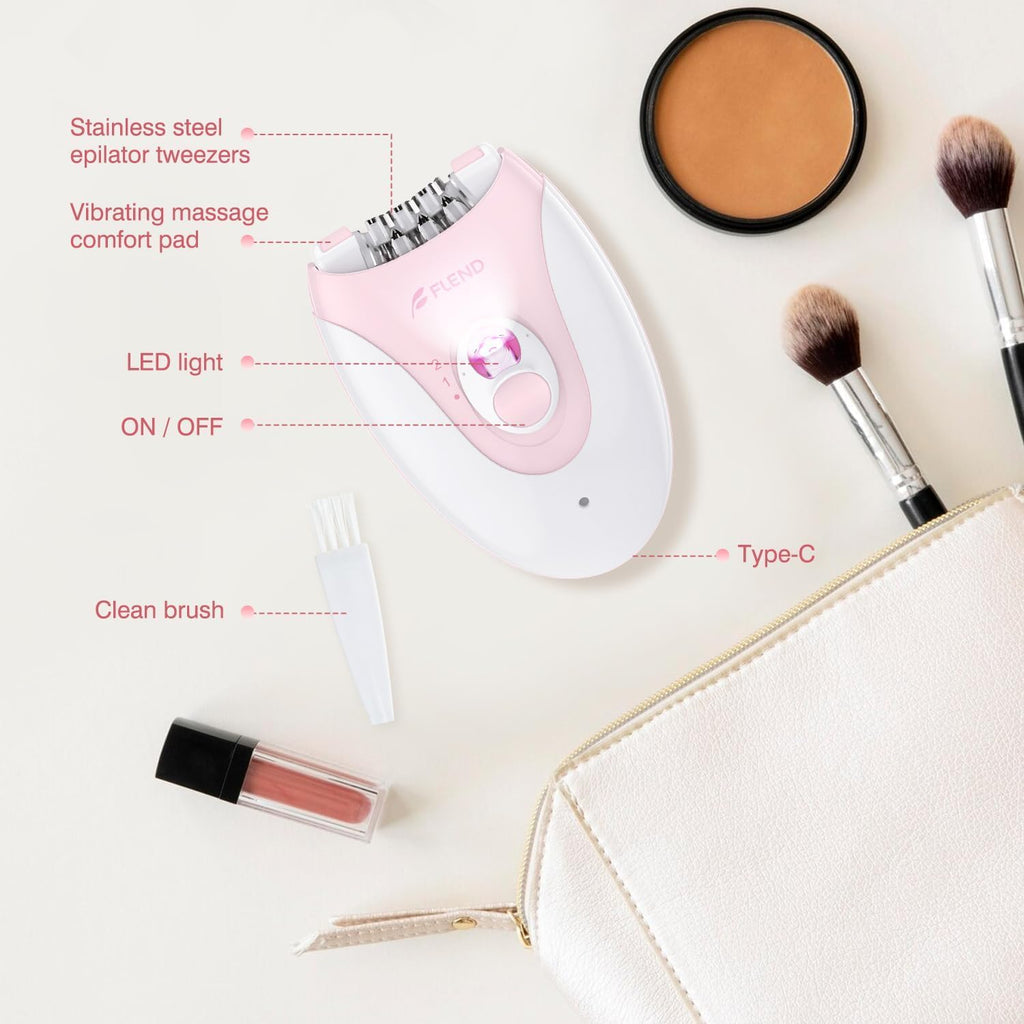 2-Speed Rechargeable Epilator with LED Light T550