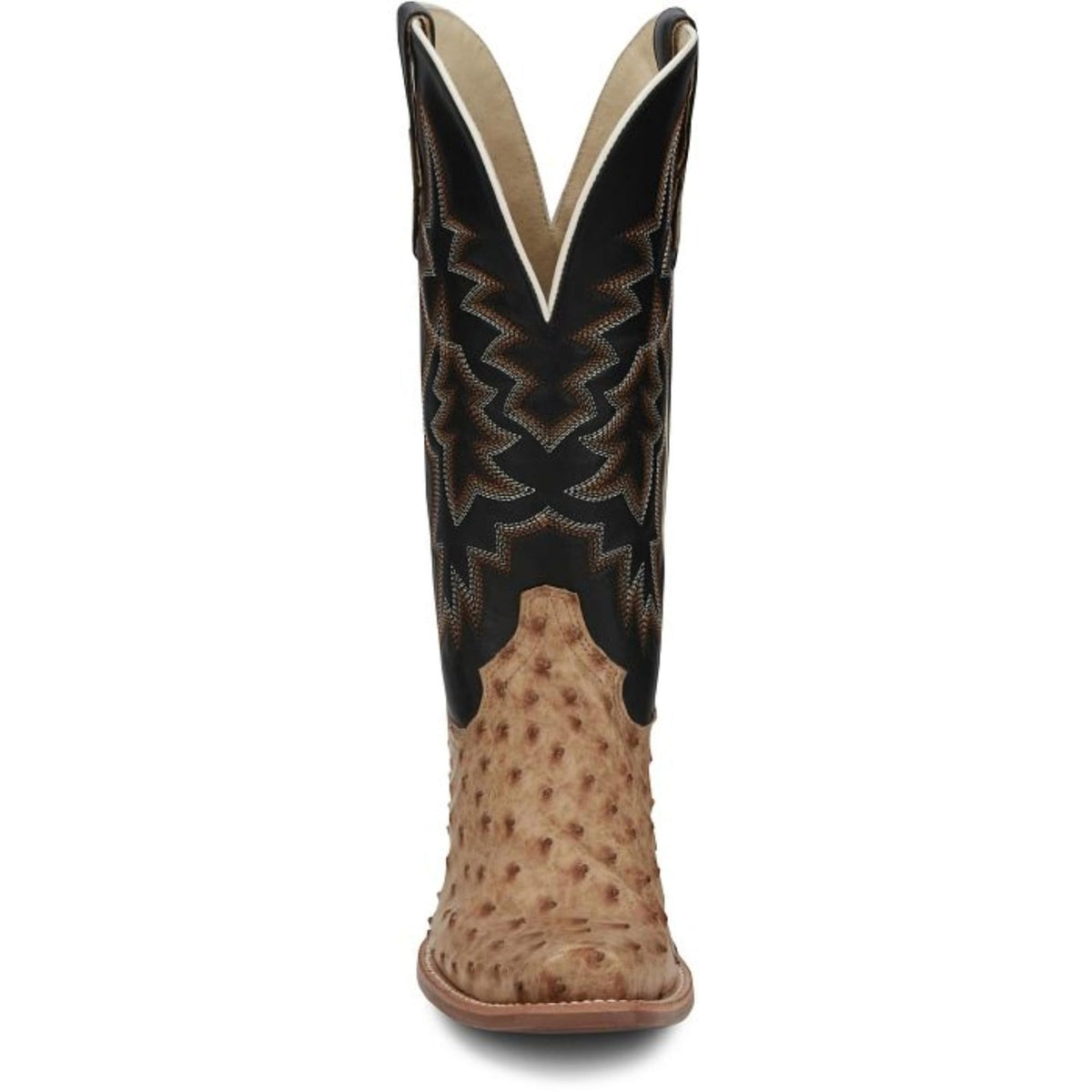 Full Quill Ostrich Leather Western Boots X114