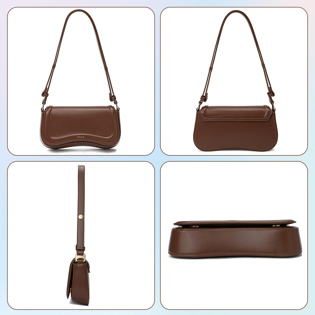 Waterproof Leather Small Shoulder Bag I208651