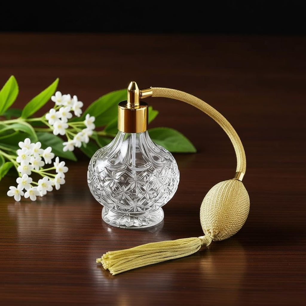 80ml Clear Crystal Perfume Bottle Atomizer M606