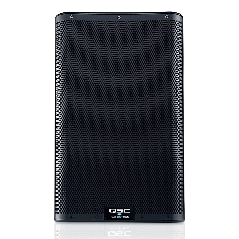 Powered 10" PA Loudspeaker Pair with Speaker Stand and XLR Cable N798