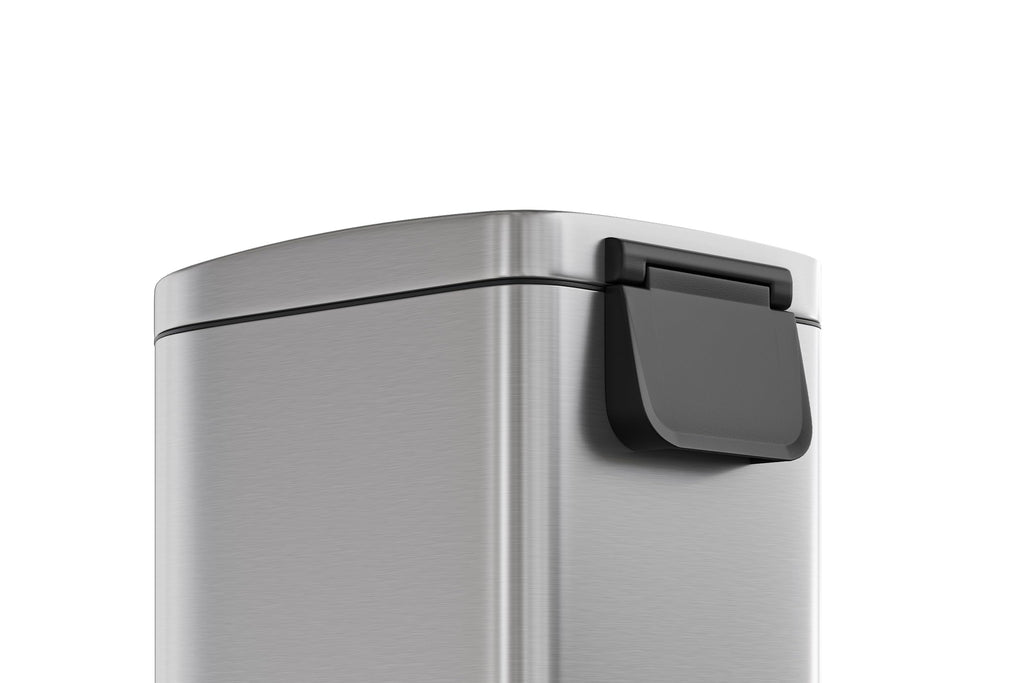50 L Stainless Steel Kitchen Trash Can with Lid P9241