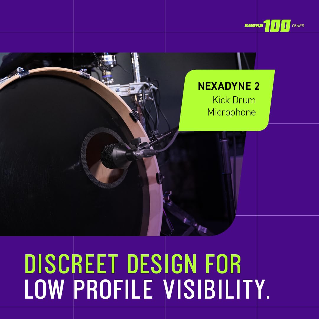 Supercardioid Dynamic Kick Drum Microphone E9552