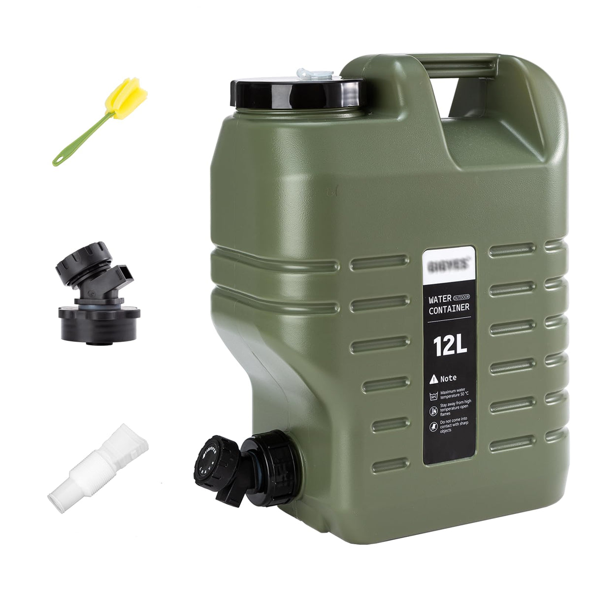 3.2 Gallon Camping Water Jug with Spout X3654
