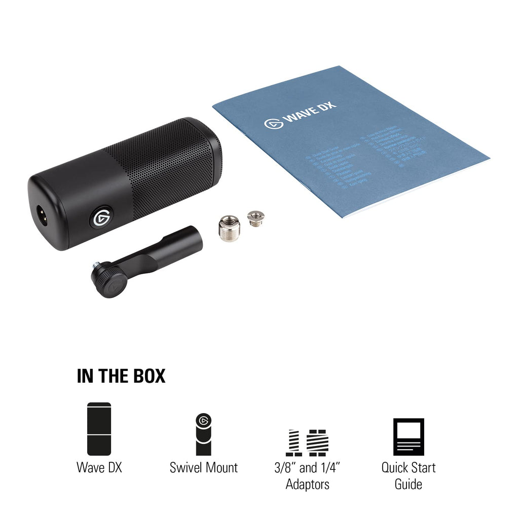 Dynamic XLR Microphone, Cardioid Pattern F25802