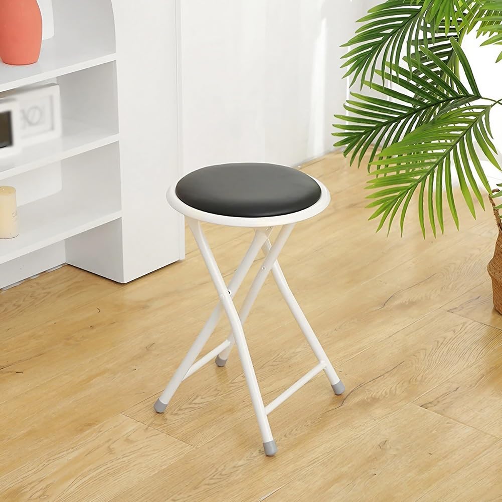 Portable Black Folding Bar Stool 18 Inch H599