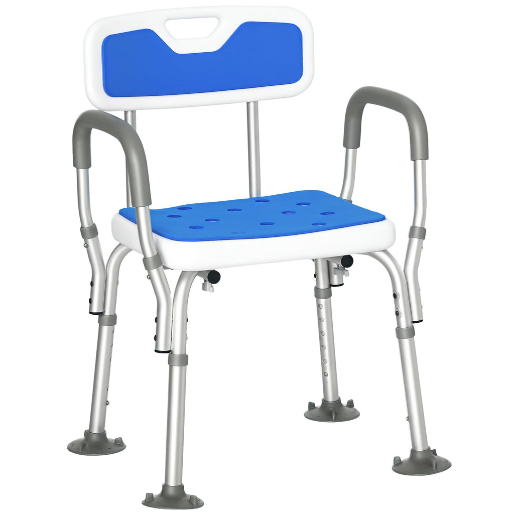 Padded Shower Chair with Arms and Back M313
