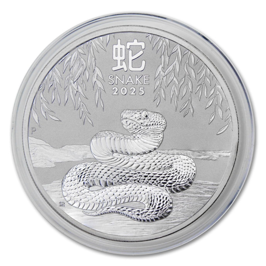1 oz Australian Silver Lunar Year of the Snake H191287