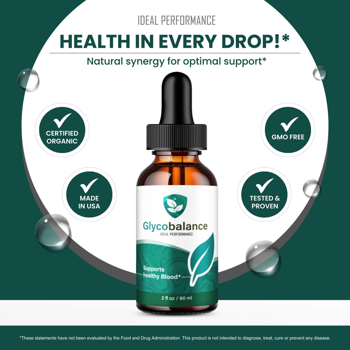 All Natural Ingredients Supplement Drops 2 Pack T828