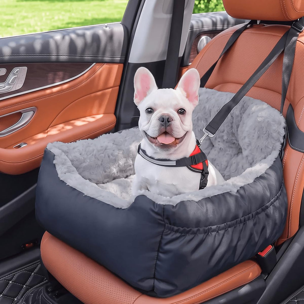 Washable Dog Car Seat with Storage Pockets T32976