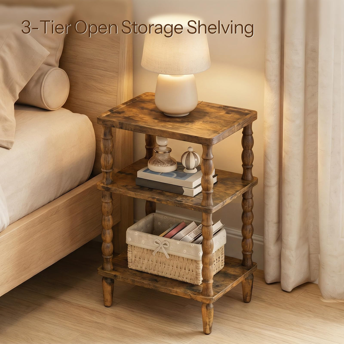Small 3-Tier End Table E6887
