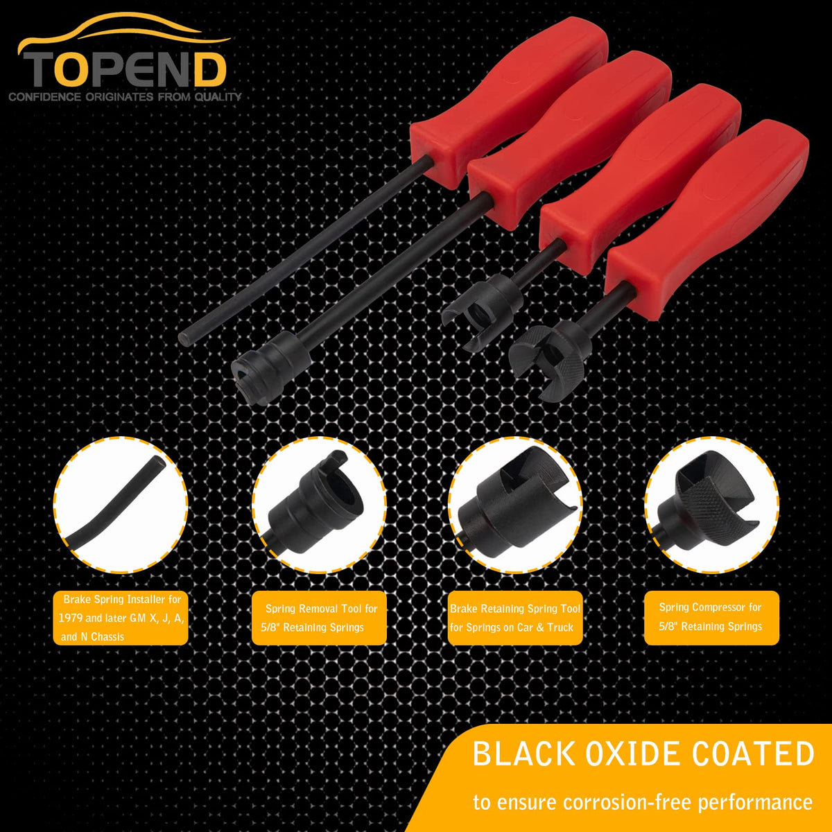 Drum Brake Tool Kit Set of 8 D66843