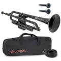 Bb Plastic Trumpet with 3C & 5C Mouthpieces and Carrying Bag H834