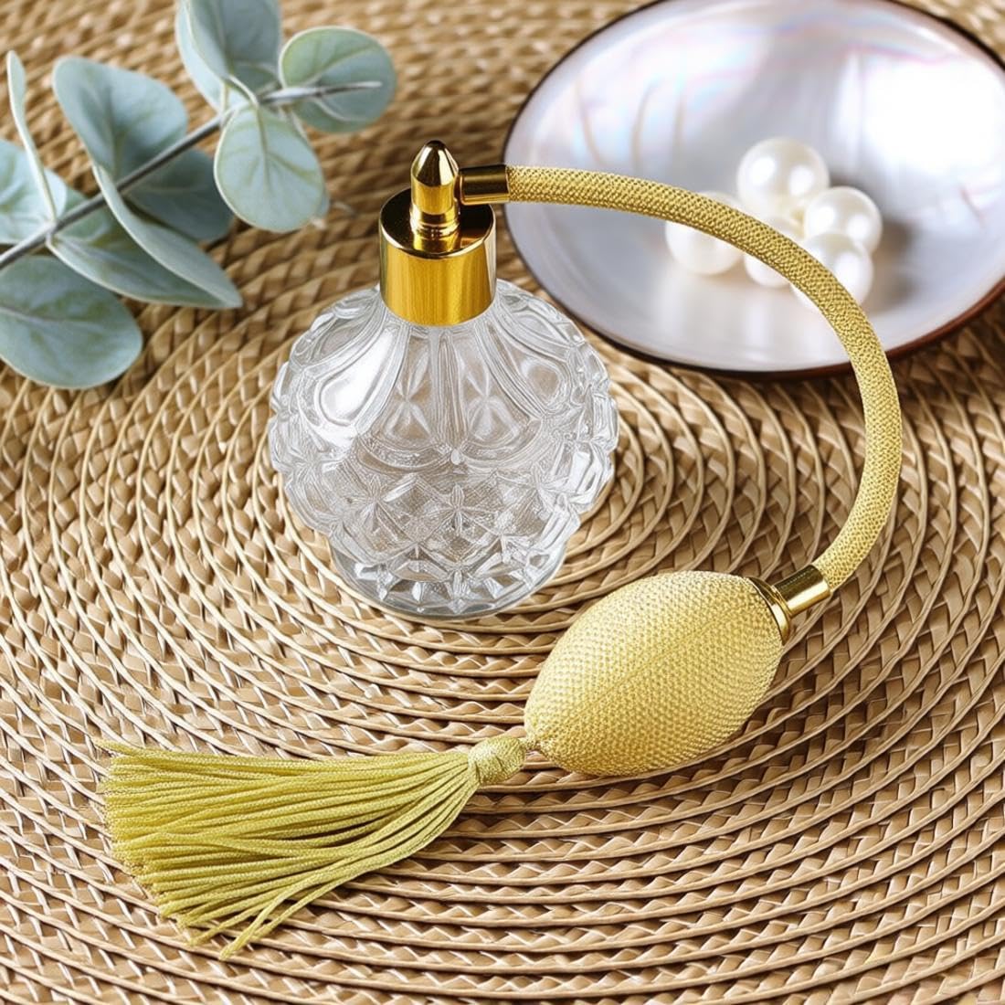 80ml Clear Crystal Perfume Bottle Atomizer M606