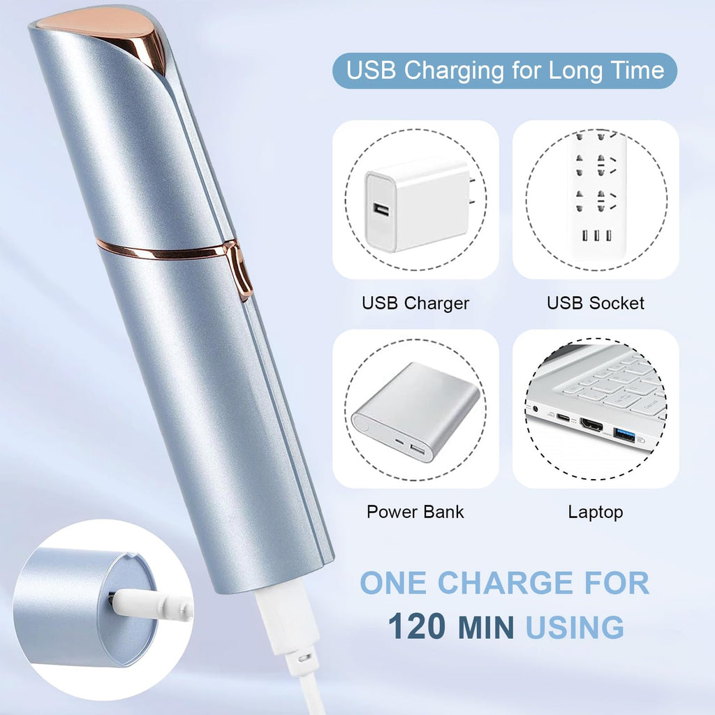 Electric Facial Hair Remover USB Rechargeable N293760