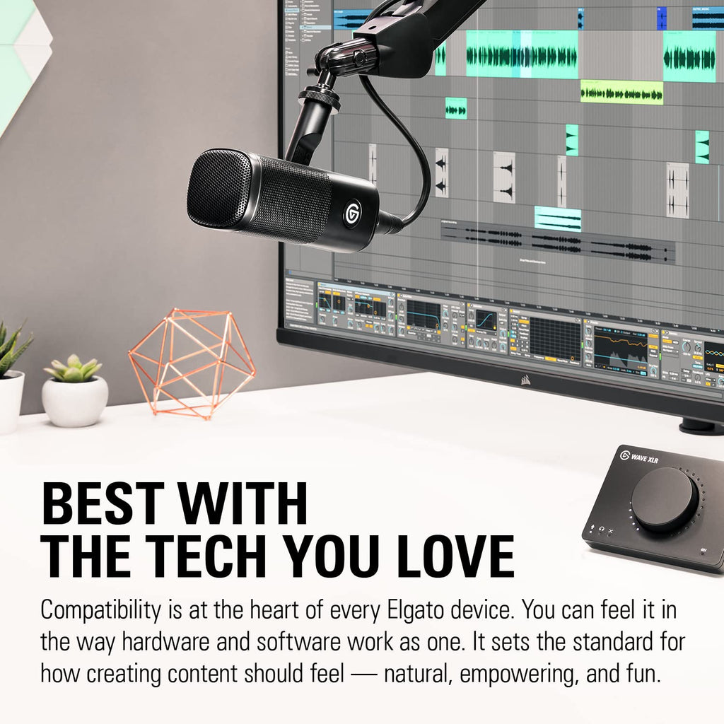 Dynamic XLR Microphone, Cardioid Pattern F25802