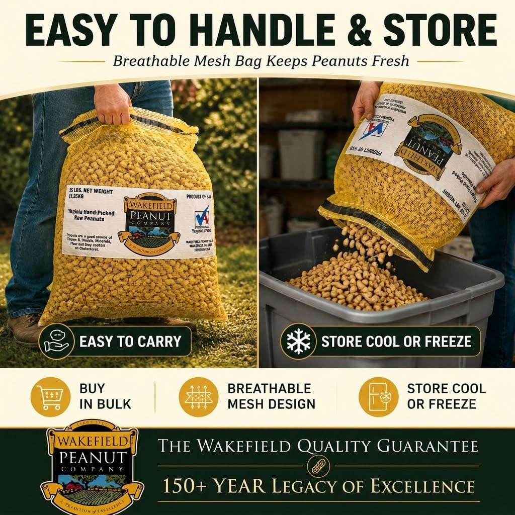 In-Shell Peanuts 25 LB Bag Y36285