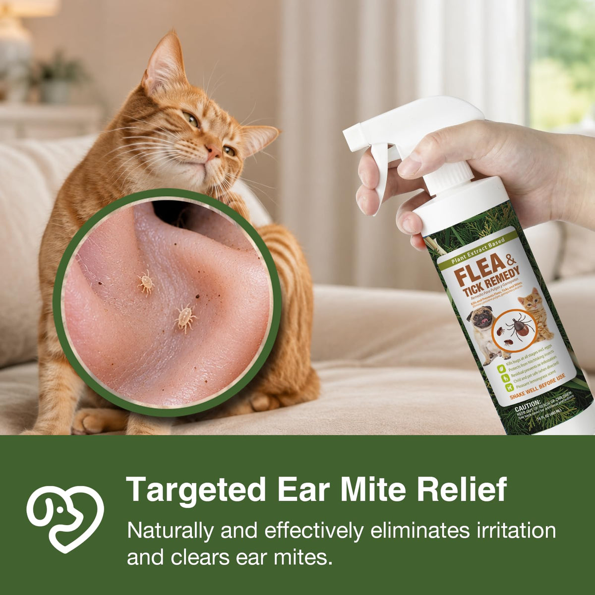 Flea & Tick Removal Spray 16oz T70651