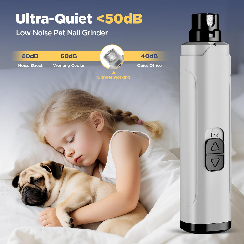 Electric Pet Nail Grinder with LED Lights P91901