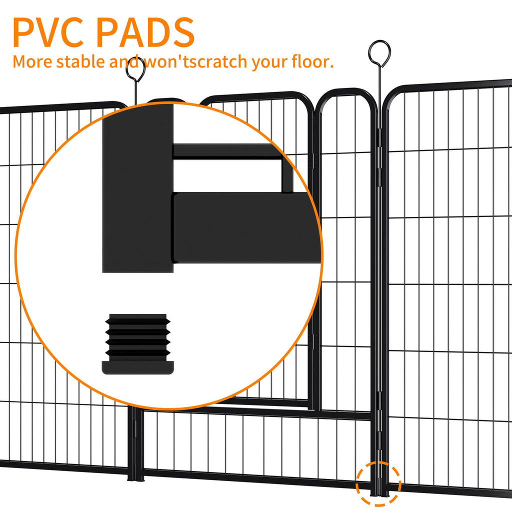 16-Panel Heavy-Duty Metal Dog Playpen Z199