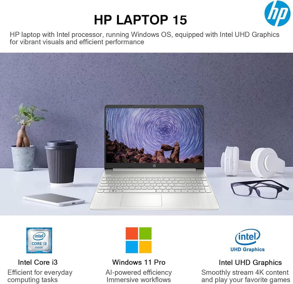 15.6" HD Touchscreen 6-Core i3 16GB RAM 1TB Storage Laptop B678