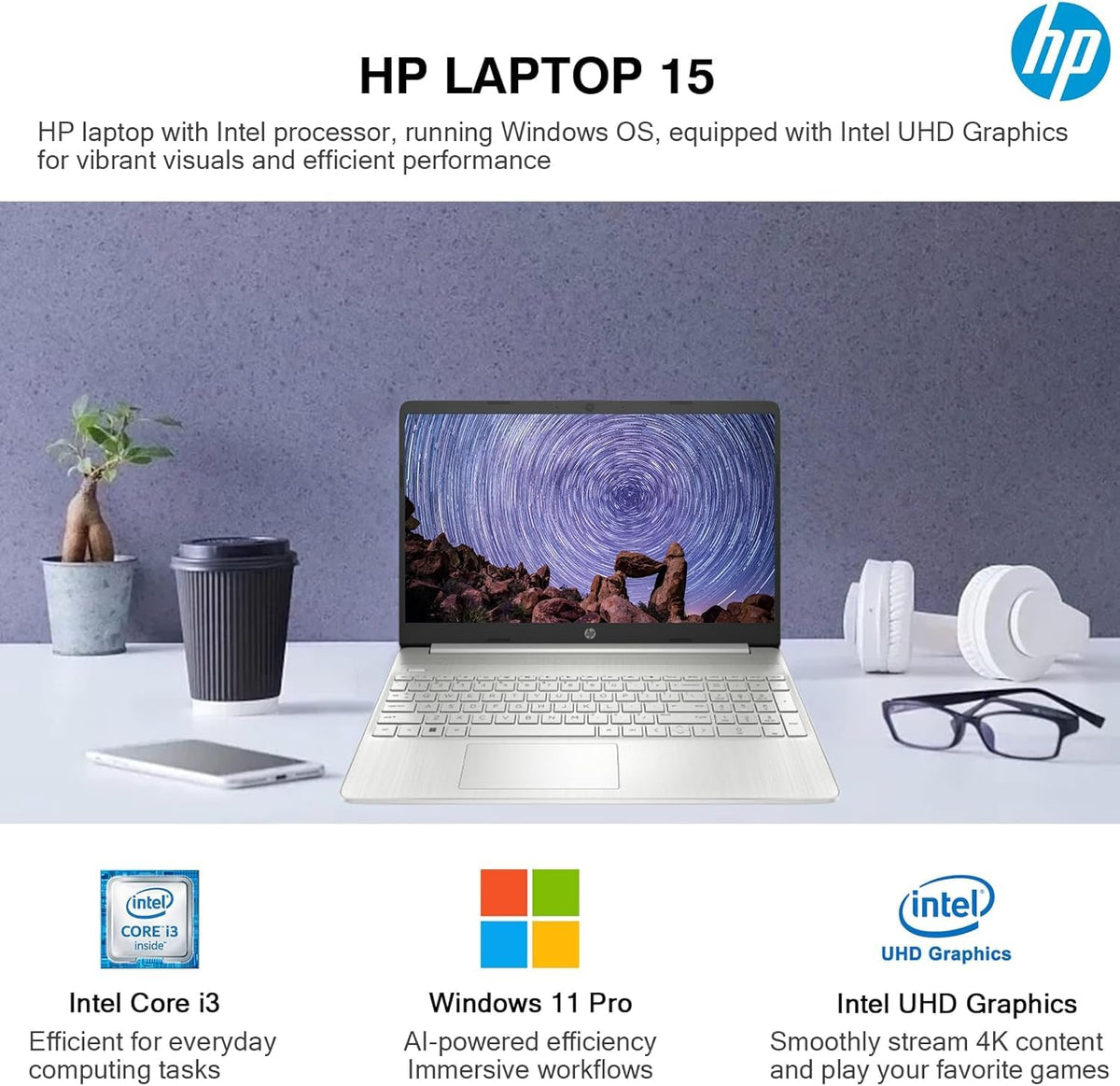 15.6" HD Touchscreen 6-Core i3 16GB RAM 1TB Storage Laptop B678