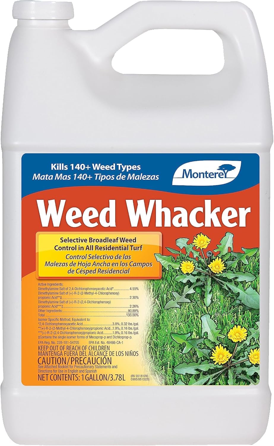 Selective Broadleaf Weed Killer 1 Gallon Concentrate M10548