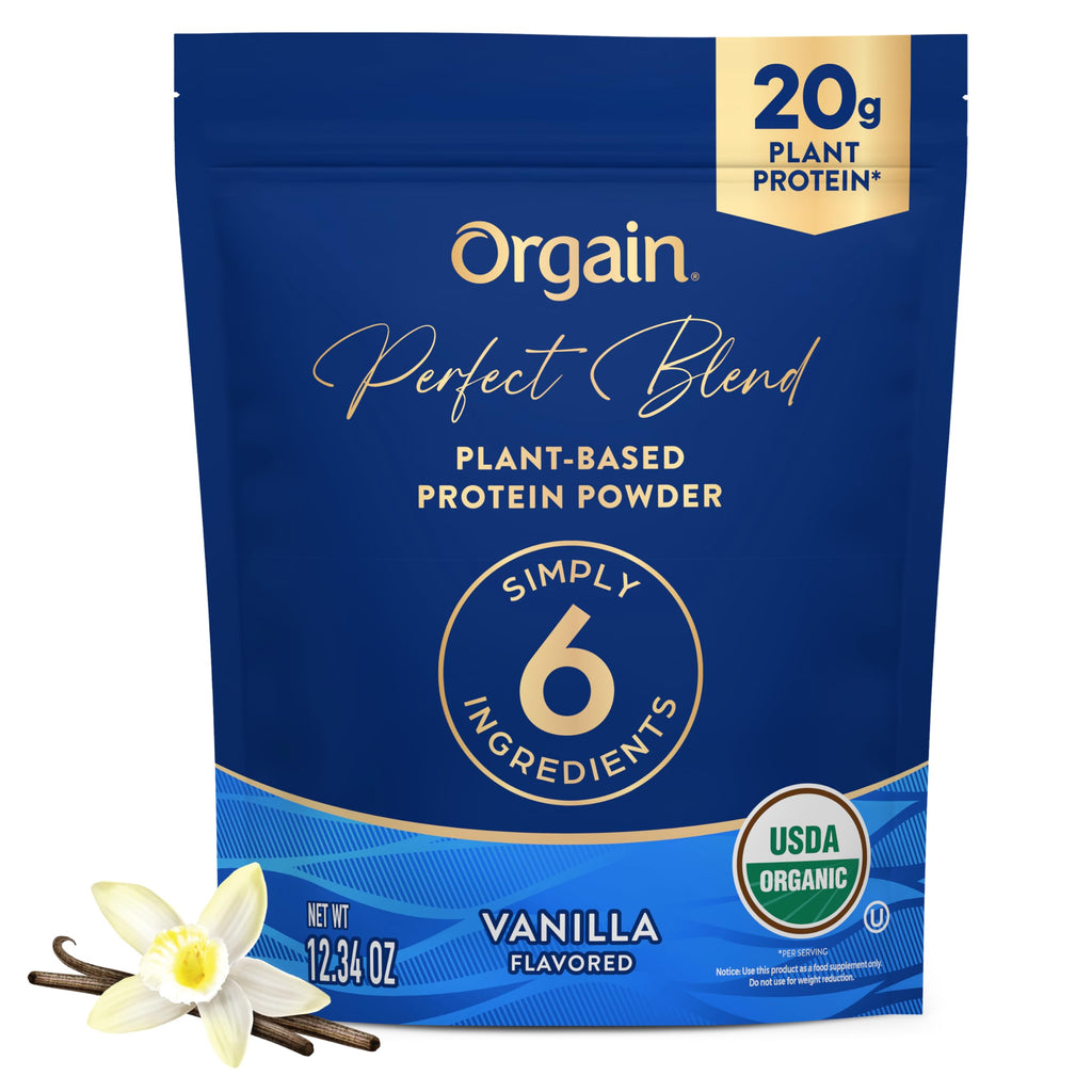 Organic Vegan Protein Powder, 20g Plant Protein, Vanilla Y9572