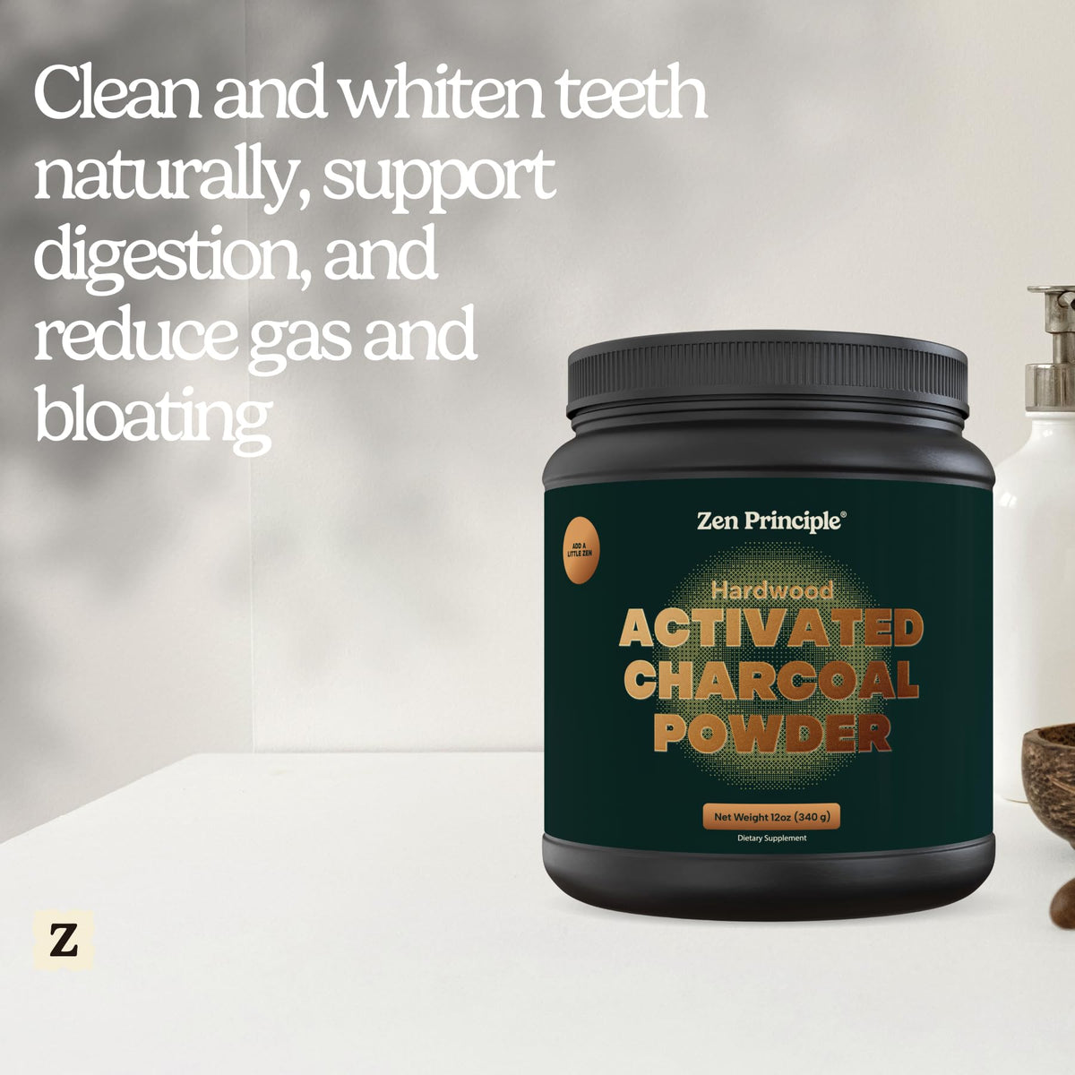 Activated Charcoal Powder 12 oz O878317
