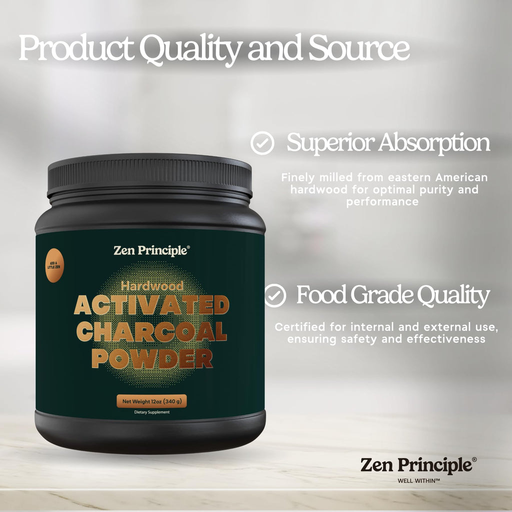 Activated Charcoal Powder 12 oz O878317