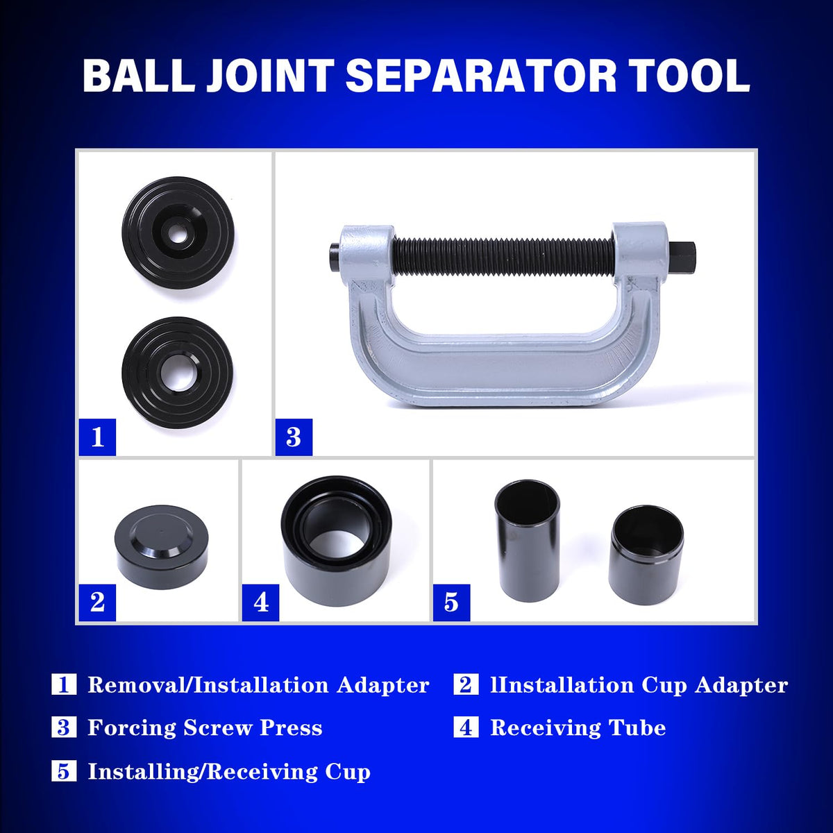 10PC Ball Joint Removal Tool Kit U791