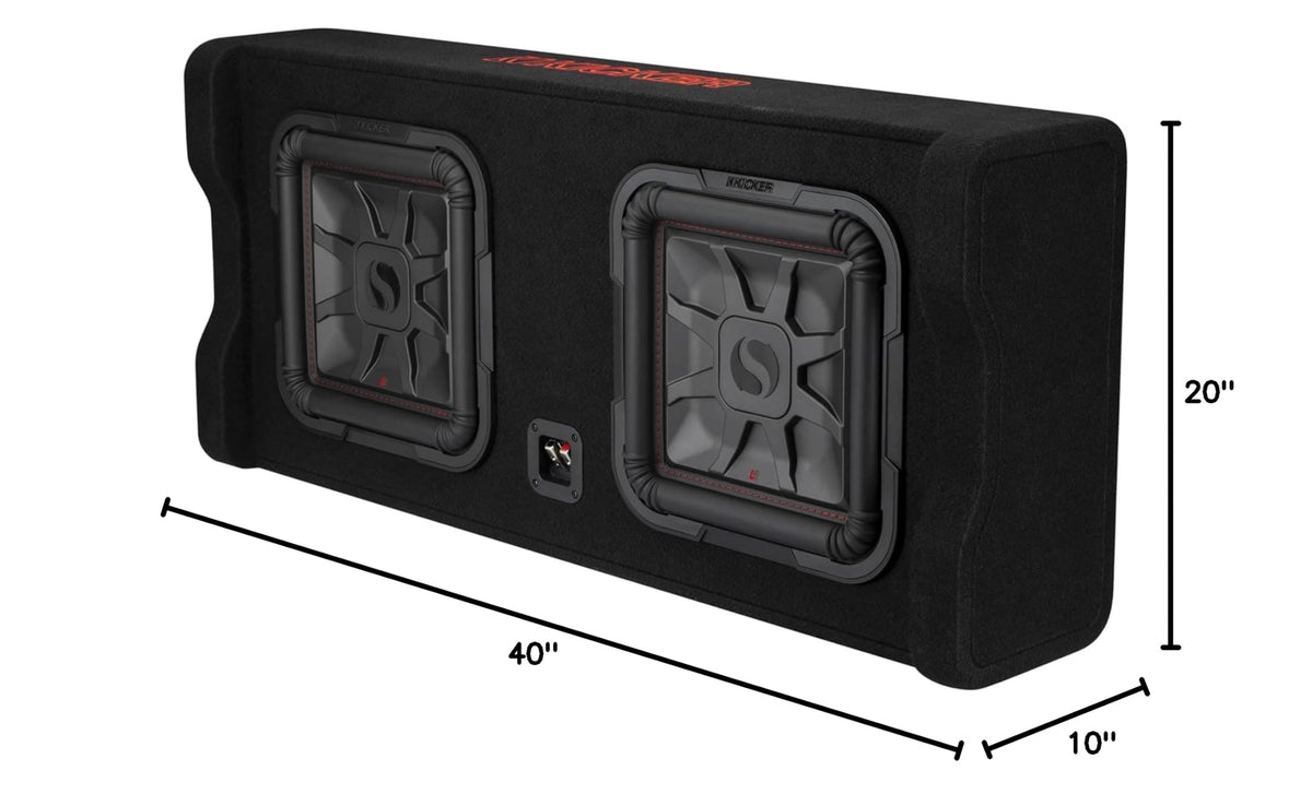 12" Dual Down Firing Enclosure V654000